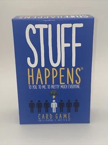 Stuff Happens Card Game 2+ players ages 13 and Up New Sealed - Picture 1 of 2