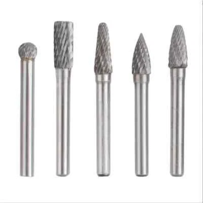 5x Tungsten Steel Carbide Rotary Burr Set 1/4inch Shank 8MM Head Die Grinder Bit - Image 1 of 4