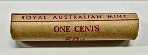 1978 Royal Australian Mint 1c-One Cent Coin Roll H/T D8-1455 - Picture 1 of 1