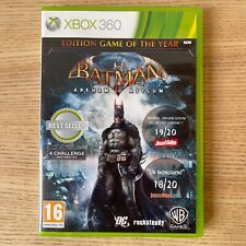 Batman Arkham Asylum GOTY - Jeu PAL FR Xbox 360 - Complet en boîte