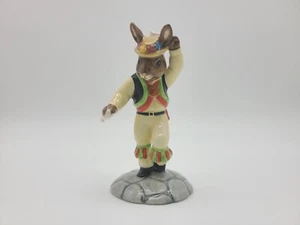 Signierte Royal Doulton Bunnykins DB204 Morris Tänzerin Figur 1999 Events 2000 - Bild 1 von 6