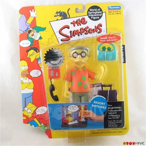 Simpsons Resort Smithers Playmates Serie 10 Figur - getragene Verpackung - Bild 1 von 2