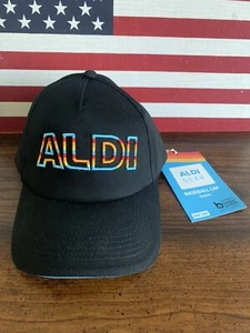 Baseballmütze Kappe 2024 Aldi Gear schwarz Strapback neu mit Etikett - Bild 1 von 7