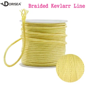 Braided KEVLARR Line String Fishing Kite Tactical Camping Paracord Rope Shoelace - Picture 1 of 11