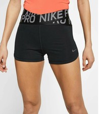 black nike pro spandex shorts
