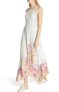 Free People 155624 Women's Embrace It Maxi Dress Light Green Sz. Large - Picture 1 of 2