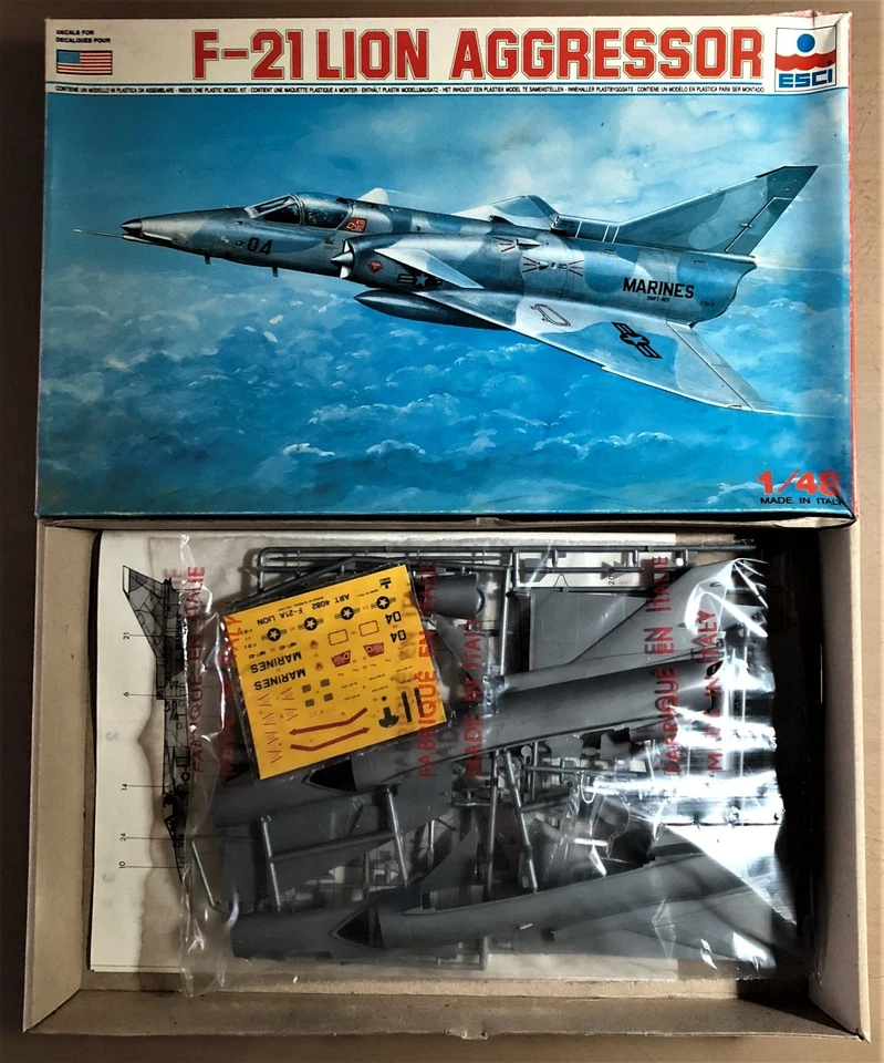 ESCI 4082 - F-21 LION AGGRESSOR - 1/48 PLASTIC KIT - Immagine 1 di 1