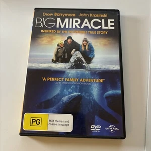 Big Miracle (DVD, 2012) Drew Barrymore, John Krasinski NEW Region 4 &2 - Picture 1 of 2