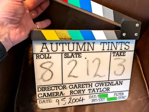 Clapperboard original Gareth Gwenlan 2004 tintes de otoño - Imagen 1 de 4
