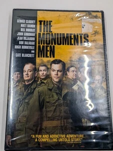 The Monuments Men (DVD 2014) Clooney Damon Murray Goodman Blanchett NEW Sealed - Picture 1 of 1
