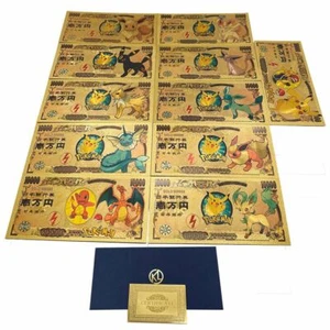 Pokemon Eevee's Evolutions Charizard Pikachu Novelty Money Birthday Present Gift - Picture 1 of 1