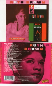 RUTH BROWN - RUTH BROWN / MISS RHYTHM (CD 1999) NEW **26 TRACKS** - Imagen 1 de 1