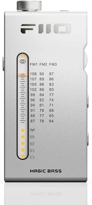 FiiO RR11 Portable FM Radio Receiver w/Analog PVR Tuning, 64MHz-108MHz (Silver) - Image 1 of 4