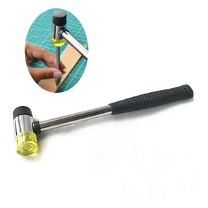 Small Rubber Mallet Hammer, Double-Faced Rubber Hammer for Jewelers Kid or wo... - Picture 1 of 5