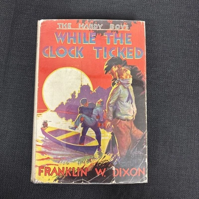Vintage HARDY BOYS #11 While the Clock Ticked 1932 Franklin Dixon - Image 1 of 4