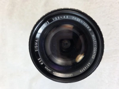 Sigma Zoom A II 1:3.5~4.5 F=35~105mm Multi-Coated Lens - Image 1 of 4