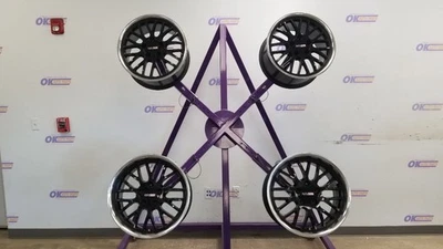 04 CHEVY CORVETTE C5 CRAY EAGLE 17&18" Y 10 SPOKE WHEEL RIM SET OF 4 - Image 1 of 4