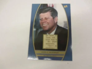 2024 Keepsake Edition SR-JFK JOHN F. KENNEDY Authentic Relic Card - Bild 1 von 4