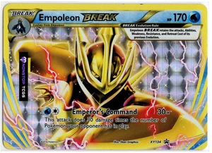 Empoleon BREAK XY134 Pokemon TCG Card XY Promo Holo Rare - Picture 1 of 3