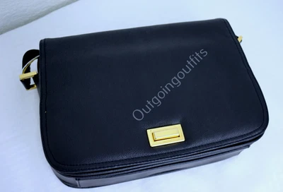 Новый Laura Scott из натуральной кожи женщин темно-синий наплечная сумка - Изображение 1 из 4