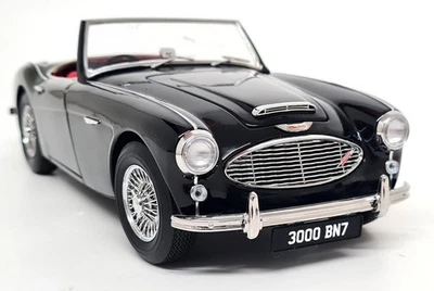 Kyosho 1/18 Austin Healey 3000 Mk1 BN7 Black Diecast Scale Model Car - Image 1 of 4