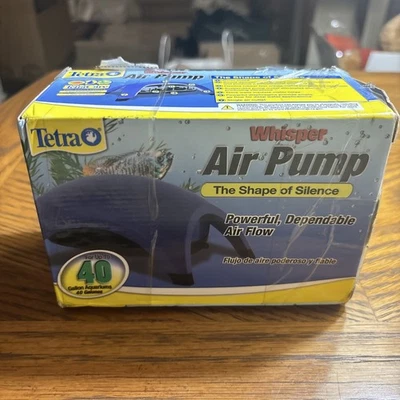 Tetra Whisper Air Pump for Aquariums up to 40 Gallons - Powerful, Easy to Use - image 1 of 4