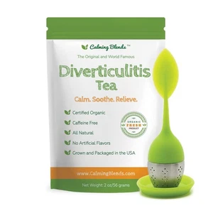 Calming Blends Diverticulitis Tea | Certified Organic, Caffeine Free |... - Picture 1 of 4