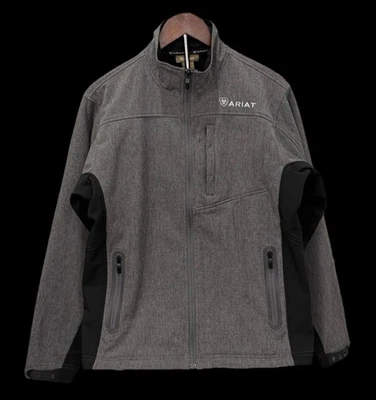 Ariat®️ Pioneer Stretchshell™️ Jacket ~ Mens Size Small ~ Soft Shell Coat - Image 1 of 4