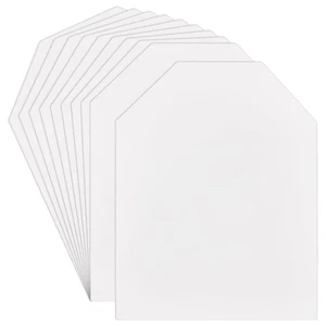 BENECREAT 30Pcs White Cardboard Shirt Inserts Folding Forms, 13x10inch Clothe... - Picture 1 of 6