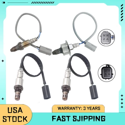 For Nissan 2008 2009 Altima 2009 Maxima 3.5L V6 4PCS Up+Downstream Oxygen Sensor Foto 1 de 4