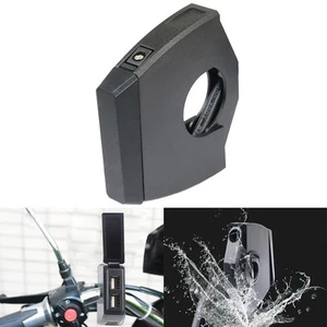 Prise chargeur double USB innovante pour moto conçue pour les cyclistes moderne - Photo 1 sur 12
