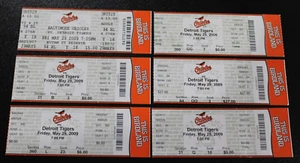 Baltimore Orioles | 29. Mai 2009 | Matt Wieters Debüt Box Office Ticket - Bild 1 von 1