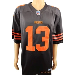 Cleveland Browns Jersey Odell Beckham Jr #13 NFL Nike Brown Stitched Football L - Picture 1 of 7