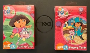 Dora the Explorer Nick Jr. Playing Cards (2 packs, 2005, Bicycle Brand, Sealed). - Picture 1 of 6