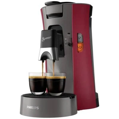 Philips Home SENSEO Select CSA230/90 Kaffeepadmaschine Rot - Bild 1 von 4