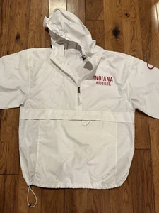 Vintage Champion Indiana Hoosiers Pullover Windbreaker Erwachsene Rot Größe M - Bild 1 von 10