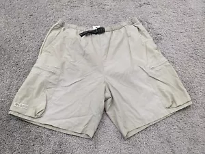Pantalones Cortos Columbia Cargo Para Hombre Medianos Beige Bolsillos Entrepierna: 7" Cinturón - Imagen 1 de 12