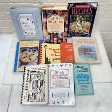 Lot of 10‼ Cookbooks New Orleans Cajun Creole Hors D'Oeuvres Cambells Soup • VG‼