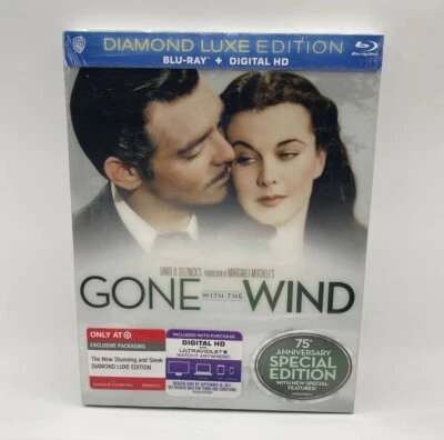 Gone With the Wind (75th Anniversary Blu-ray Diamond Luxe Edition) OOP Brand New - Image 1 of 2