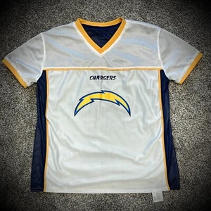 CAMISETA DE FÚTBOL REVERSIBLE BANDERA SAN DIEGO CHARGERS Mediana (ideal para mujeres y jóvenes) - Imagen 1 de 7