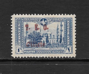 CILICIA SCOTT 75 MH VF - 1919 1pi BLUE - ON 1913 ISSUE - Picture 1 of 2