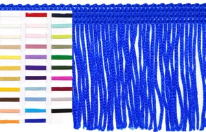 4 inch Chainette Fringe Trim 10 Yards in Various Colors - Picture 1 of 16