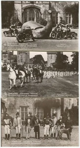 6 CARDS-NORTHERN COMMAND TATTOO, RAVENSWORTH CASTLE - Durham Military Postcard - Picture 1 of 3