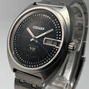 OH serviced, Vintage 1969 CITIZEN SEVEN STAR V2 Rare index Automatic Japan #2018 - Picture 1 of 15