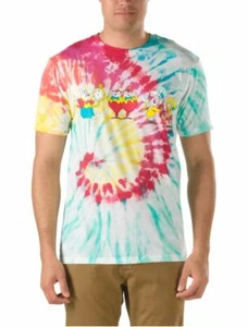 Vans Off The Wall Kids' Boys' X Disney Alice in Wonderland Tie Dye Tee T-Shirt - Picture 1 of 3