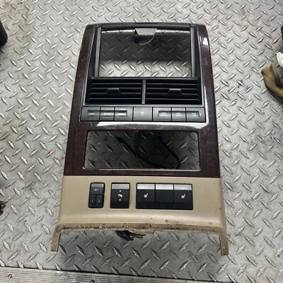 2007-2010 Ford Explorer Center Dash Radio Climate Air Vent Trim Bezel OEMbs17 - Image 1 of 3