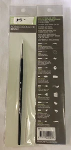 FRANCHEVILLE acrylic/gouache round paint brush, size 0, taklon - Picture 1 of 1
