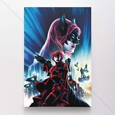 Batwoman Poster Canvas DC Comic Book Cover Art Print #4401