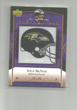 2007 Upper Deck Premier Stitchings Gold #PS81 Steve McNair  PATCH  30/40