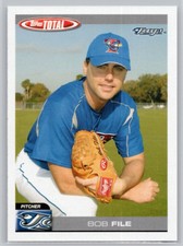 2004 TOPPS TOTAL #621 BOB FILE  TORONTO BLUE JAYS